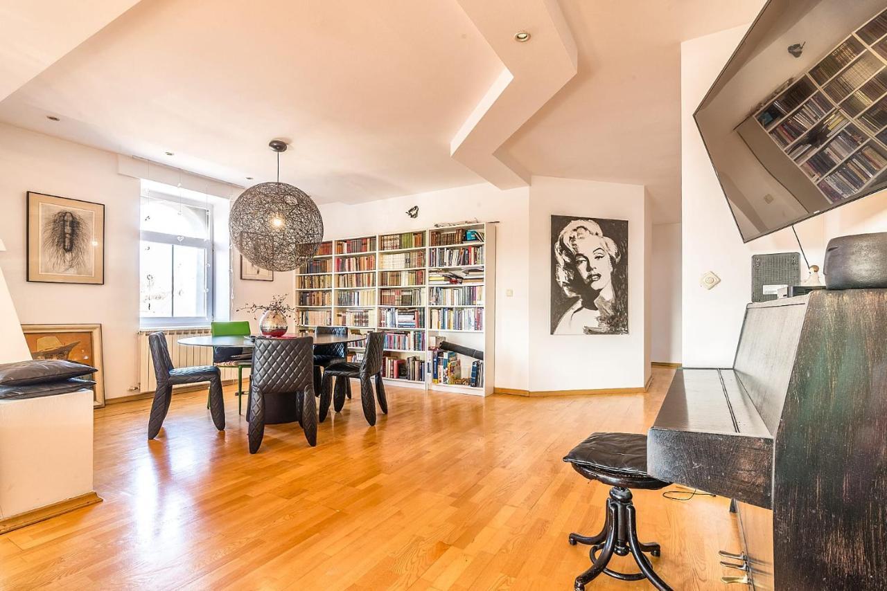 Modern City-Centre Penthouse With Spectacular Views / 135Sqm Zagreb Eksteriør bilde